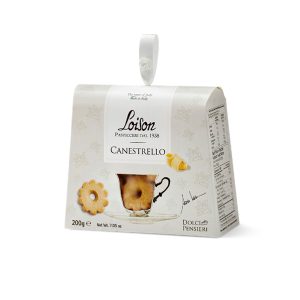 Biscotti al burro Canestrello - in astuccio - 200 gr - Loison - immagine 1
