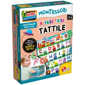 Alfabetiere tattile Montessori Plus - Lisciani - immagine 1