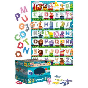 Alfabetiere tattile Montessori Plus - Lisciani - immagine 2