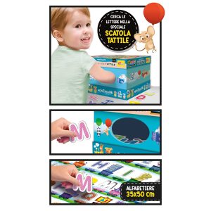 Alfabetiere tattile Montessori Plus - Lisciani - immagine 3