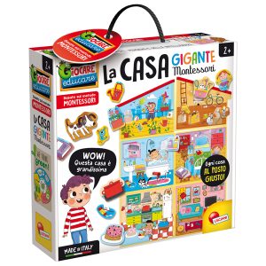 La mia casa gigante - MONTESSORI MY HOUSE - Lisciani - immagine 1