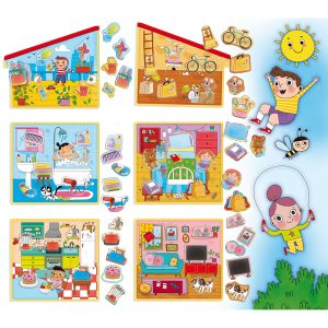 La mia casa gigante - MONTESSORI MY HOUSE - Lisciani - immagine 3