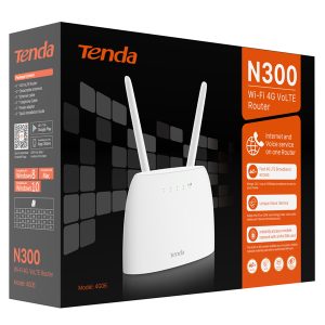 Router N 300 Volte - WiFi LTE 4G - Tenda - immagine 1