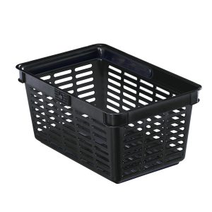 Shopping Basket - 19 L - 40 x 30 x 25 cm - Nero - Durable - immagine 1