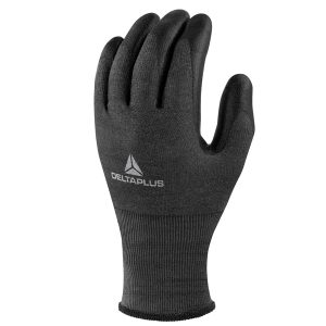 Guanti antitaglio Venicut B05 - maglia antistatico - palmo in poliuretano - taglia 08 - nero - Deltaplus - immagine 2