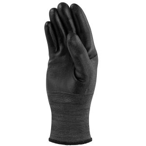 Guanti antitaglio Venicut B05 - maglia antistatico - palmo in poliuretano - taglia 08 - nero - Deltaplus - immagine 3
