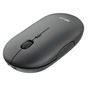 Mouse Puck - ultrasottile - wireless - ricaricabile - nero - Trust - immagine 1