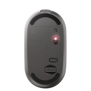 Mouse Puck - ultrasottile - wireless - ricaricabile - nero - Trust - immagine 3