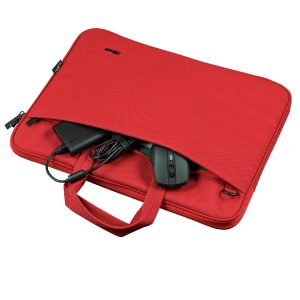 Borsa per notebook - Bologna - ecocompatibile - da 16 - rosso - Trust - immagine 4