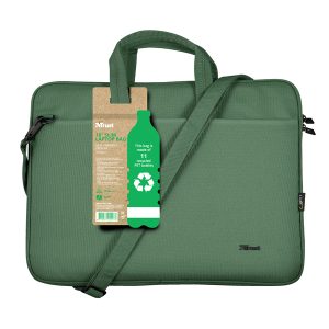 Borsa per notebook - Bologna - ecocompatibile - da 16 - verde salvia - Trust - immagine 1