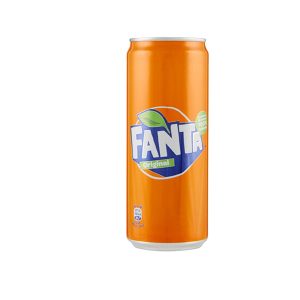 Lattina Fanta Aranciata - 33 cl - Fanta - immagine 1