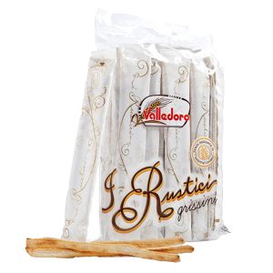 Grissini Rustici - 300 gr - multipack 12 monoporzioni - Valledoro - immagine 1