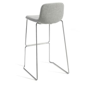 Sgabello Tosca TOS - senza braccioli - grigio chiaro - Unisit - immagine 2