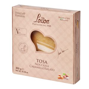 Torta Tosa - nocciola e caramello salato - 300 gr - Loison - immagine 1