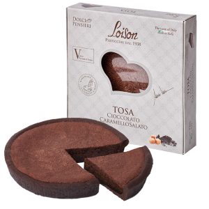 Torta Tosa - cioccolato e caramello salato - 300 gr - Loison - immagine 1