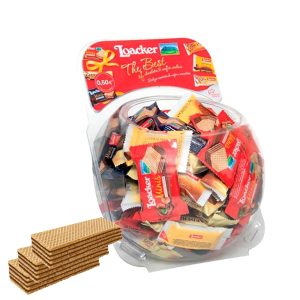 Wafer Minis - 700 gr - Loacker - bolle self service da 140 pezzi - immagine 1