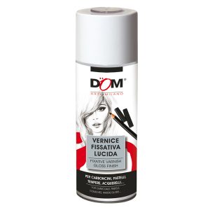 Vernice fissativa - lucida - 400 ml - DOM - immagine 1