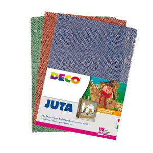 Juta naturale - 20 x 30 cm - colori assortiti - Deco - conf.10 pezzi - immagine 1