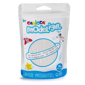 Pasta Model Light - 50 gr - bianco - Carioca - immagine 1