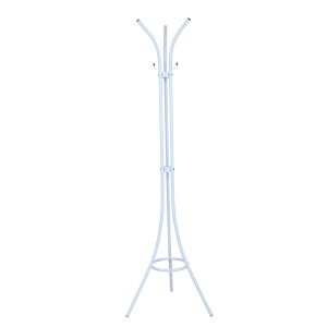 Appendiabiti - 3 supporti - 175 cm - acciaio - bianco - King Collection - immagine 1