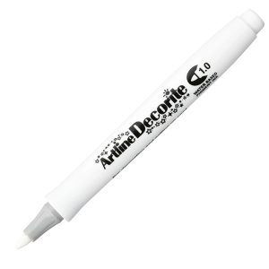 Marcatore Decorite - punta tonda - 1.0 mm - bianco - Artline - immagine 1
