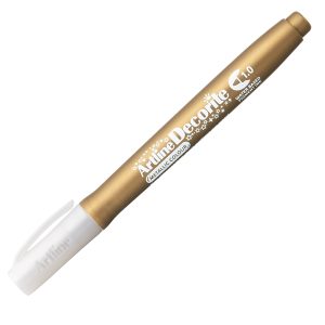 Marcatore Decorite - punta tonda - 1.0 mm - oro - Artline - immagine 2