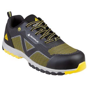 Calzatura di Sicurezza Memphis S1P ESD HRO SRC -  bassa - numero 39 - nero/giallo -  Deltaplus - immagine 1