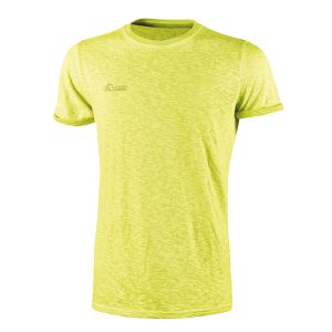 Magliette a maniche corte - taglia XL - fluo giallo - U-Power - conf. 3 pezzi - immagine 1