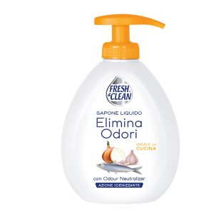Sapone Gel - liquido - elimina odori - 300 ml - Fresh&Clean - immagine 1