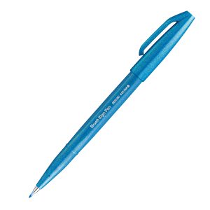 Pennarello Brush Sign Pen - colori assortiti - Pentel - conf. 12 pezzi - immagine 4
