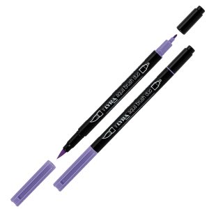Pennarello Aqua Brush Duo - colori pastel - Lyra - conf. 6 pezzi - immagine 2