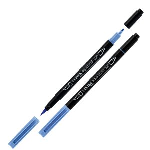 Pennarello Aqua Brush Duo - colori pastel - Lyra - conf. 6 pezzi - immagine 3