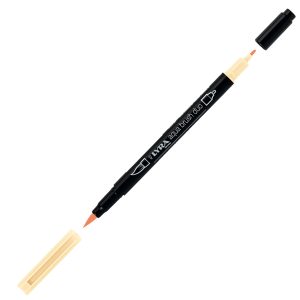 Pennarello Aqua Brush Duo - skin tones - Lyra - conf. 6 pezzi - immagine 2