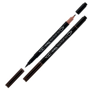 Pennarello Aqua Brush Duo - skin tones - Lyra - conf. 6 pezzi - immagine 3