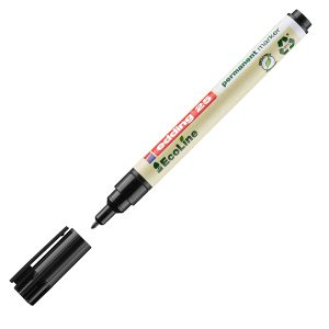 Marcatore permanente 25 Ecoline - punta tonda 1.0 mm - nero - Edding - immagine 1