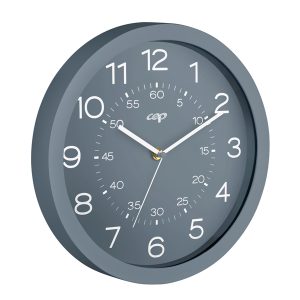 Orologio da parete Mineral Orion 820 Ri - diametro 30 cm - grigio - Cep - immagine 2