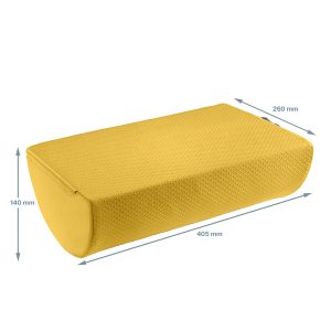 Poggiapiedi Ergo Cosy - giallo - Leitz - immagine 4
