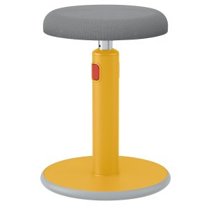 Sgabello sit-stand Ergo Cosy - giallo - Leitz - immagine 1