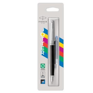 Penna stilografica Jotter Original - punta M - fusto nero - Parker - immagine 2