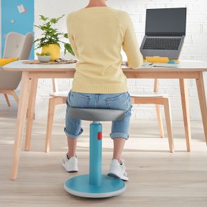 Sgabello sit-stand Ergo Cosy - blu - Leitz - immagine 3