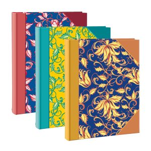 Album foto - 24 x 31 cm - 30 fogli - fogli in cartoncino c/velina - fantasie assortite - Lebez - immagine 1