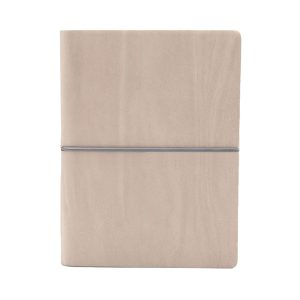 Taccuino Evo Ciak - 15 x 21 cm - fogli bianchi - copertina rosa antico - In Tempo - immagine 1