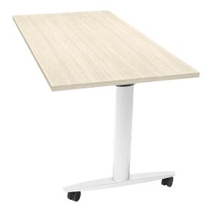 Tavolo multifunzione Taxi - con ruote - 120 x 80 x 73,7 cm - rovere - Artexport - immagine 1