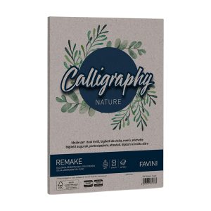 Carta Calligraphy Nature Remake - A4 - 120 gr - scoglio - Favini - conf. 50 fogli - immagine 1