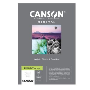 Carta Inkjet Everyday - A4 - 170 gr - 50 fogli - doppio lato opaco - Canson - immagine 1