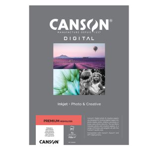 Carta Inkjet Premium - A3 - 255 gr - 20 fogli - lucida - Canson - immagine 1