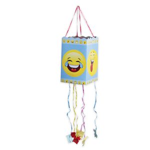 Pignatta Emoticons - 20 x 33 x 20 cm - cartone colorato - Big Party - immagine 1