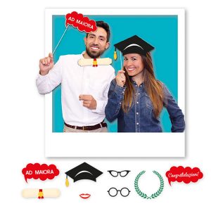 Photo Booth Laurea - 8 fantasie - Big Party - immagine 1