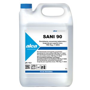 Disinfettante concentrato Sani 90 - battericida - fungicida - 5 lt - Alca - immagine 1