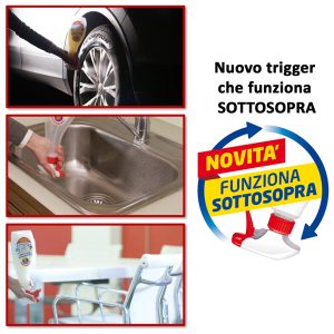 Sgrassatore disinfettante Up Side Down - floral - 600 ml - Chanteclair - immagine 3